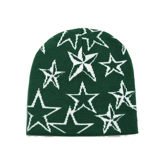 Gorro de Lana Retro Star - Estilo Vintage Clásico - Image 5