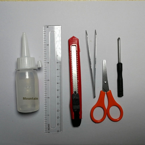 Kit Completo de Herramientas para Modelismo y Ensamblaje