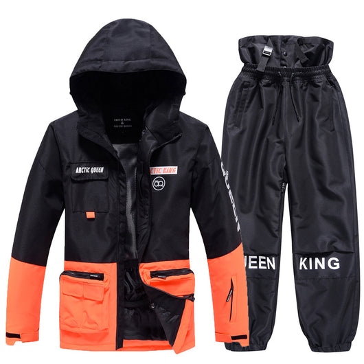 Traje de Esquí para Parejas - Abrigo Térmico Grueso Unisex - Image 15