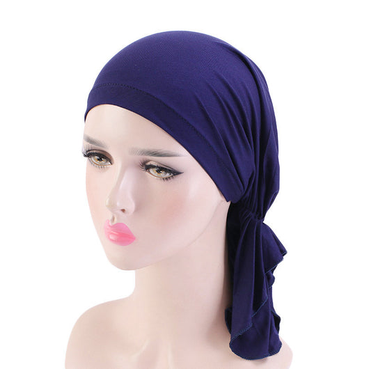 Pañuelo Turbante Elástico de Algodón Modal Premium - Image 8