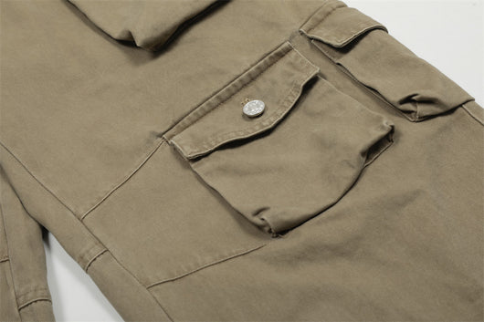 Pantalones Cargo Multibolsillos Americanos para Hombre - Image 22