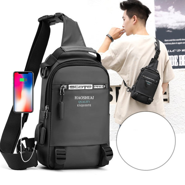 Bolsa Mensajero Multifuncional para Hombre - Ideal para Aventuras al Aire Libre