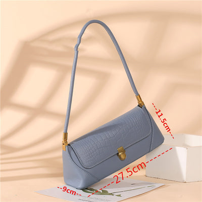 Bolso de Cuero Genuino Axilar - Diseño Versátil para Todos los Estilos - Image 2