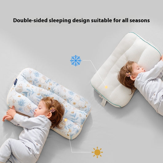 Almohada Infantil de Algodón Puro con Protección Térmica - Image 2