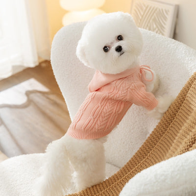 Cardigan Tejido a Rayas para Perros - Abrigo Cómodo y Elegante - Image 12