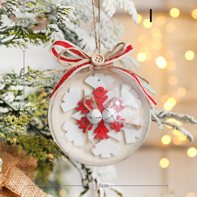 Bolas de Navidad Decorativas Doradas con Brillo - Set Mixto de Plástico Pintado - Image 10