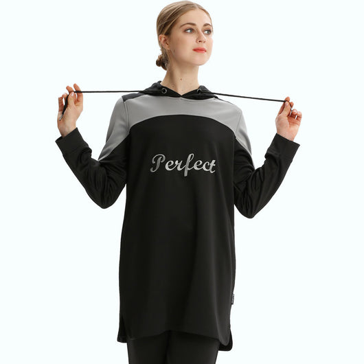 Sudadera Hoodie Suelta Modesta para Hombre y Mujer