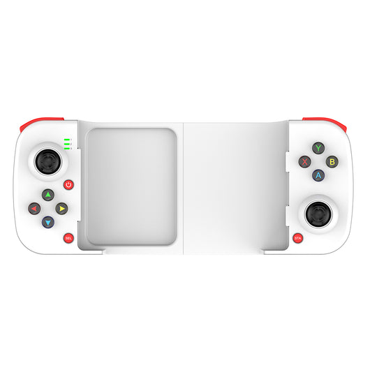 Black retractable game handle with red accents, dual joysticks, D-pad, and colored action buttons. - Image 14