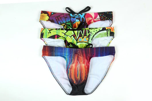 Traje de Baño Estampado para Hombre - Shorts de Natación Juvenil - Image 28