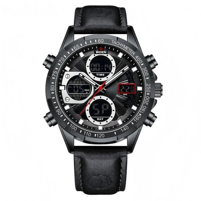 Reloj de Pulsera Deportivo para Hombre con Correa de Cuero PU - Image 6