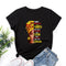 Playera Estampada de Moda y Belleza con Manga Corta