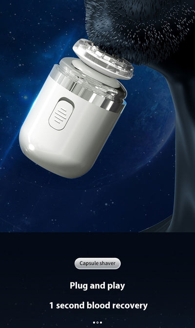 Afeitadora Eléctrica 2 en 1 con Trimmer Nasal Recargable - Image 18