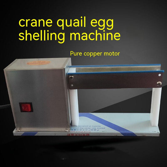 Descascaradora Eléctrica de Huevos de Aves Pequeñas