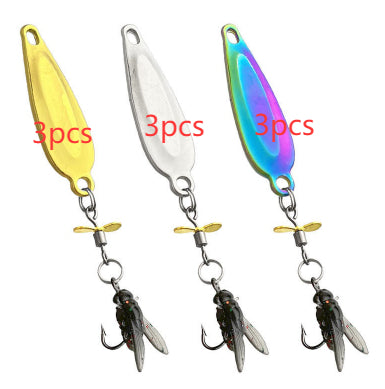 Anzuelo Giratorio con Hélice para Pesca de Mosca - Image 14