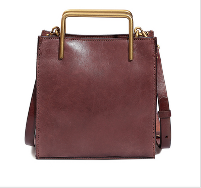Bolso Bandolera de Cuero Curtido Vegetal Italiano Artesanal Retro - Image 15