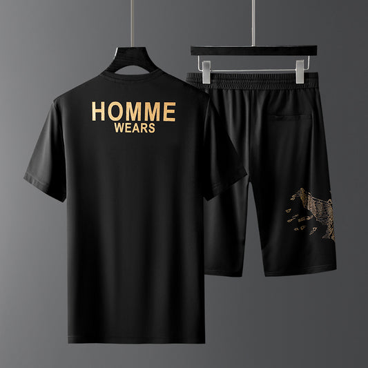 Conjunto de Shorts Tencel Ice Silk Hombre - Diseño Moderno y Fresco - Image 2