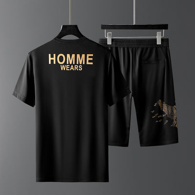 Conjunto de Shorts Tencel Ice Silk Hombre - Diseño Moderno y Fresco - Image 2