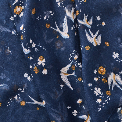 Foulard de Algodón y Lino con Borlas Decorativas - Diseño Coordinado - Image 4