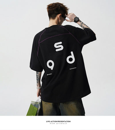 Playera de Algodón con Estampado de Letras - Image 21