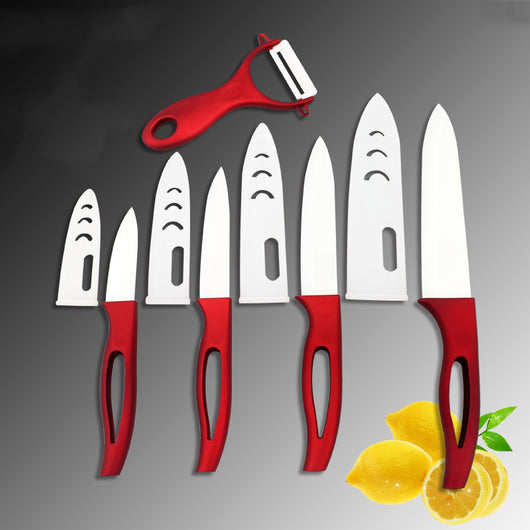 Set de Cuchillos de Cerámica con Mango Hueco - Image 9