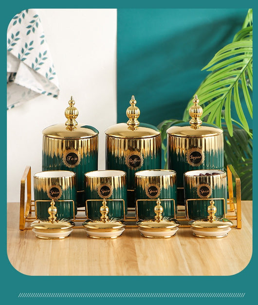 Recipiente de Almacenamiento de Cerámica para Cocina - Image 20