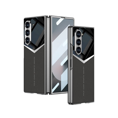 Funda de Cuero para Teléfono con Protección Antigolpes y Película Integrada - Image 5