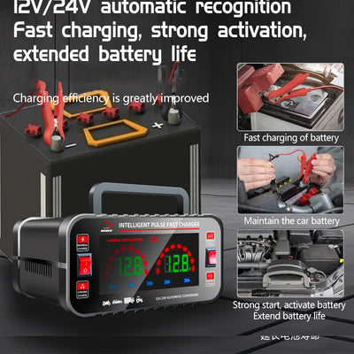 Cargador Inteligente Automático para Motos y Autos - Image 3