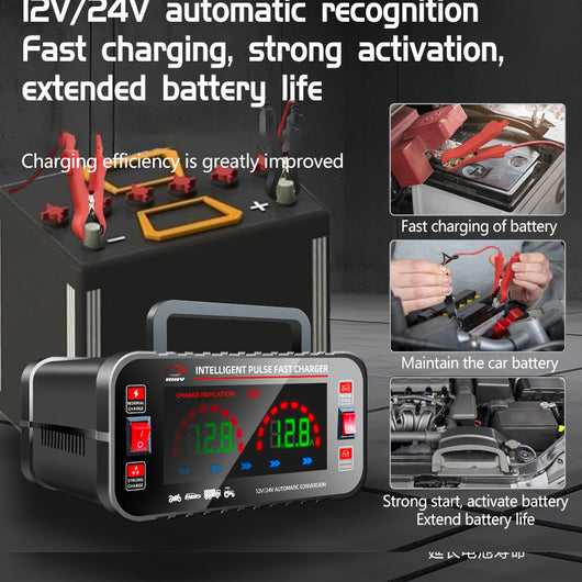 Cargador Inteligente Automático para Motos y Autos - Image 3