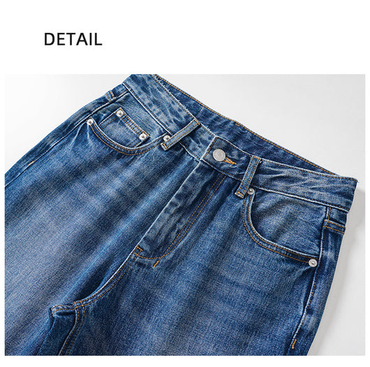 Jeans Rectos Cintura Alta Mujer Otoño Stretch - Image 19