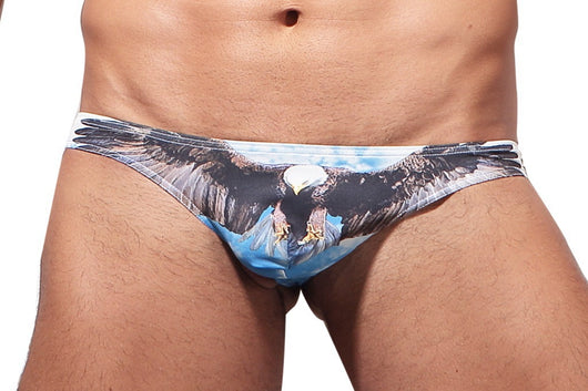 Calzoncillos Hombre Tanga Baja Estampado Transpirable - Image 8