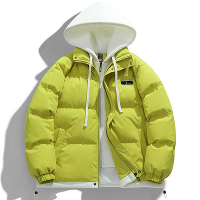 Chaqueta Acolchada de Colores Vivos para Hombre - Image 4