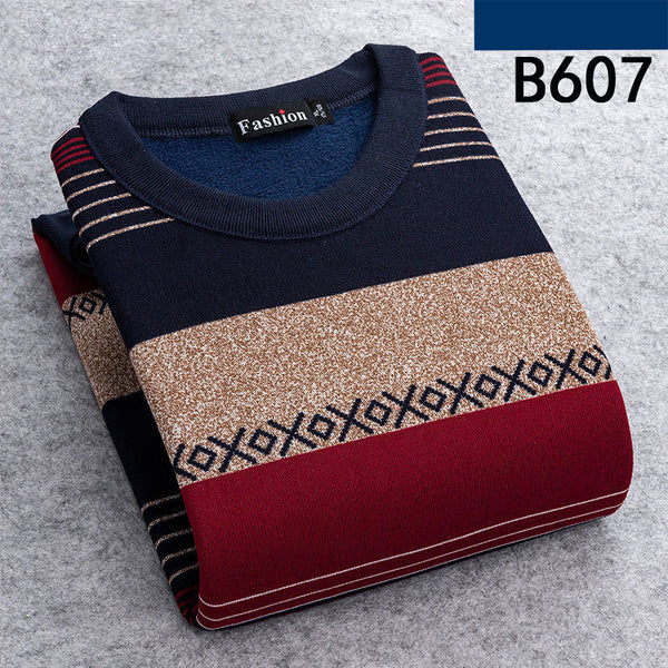 Suéter Cashmere Premium Cuello Redondo para Hombre