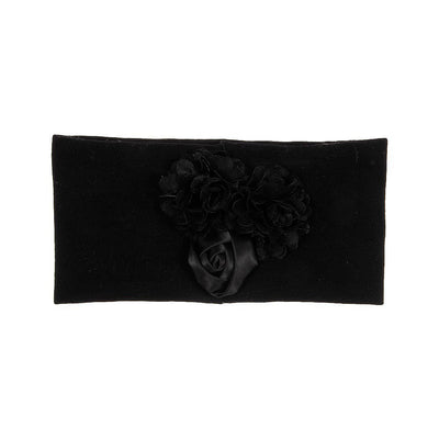 Diadema para Bebé con Flor de Satén y Malla - Image 7