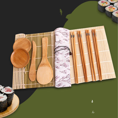 Set Completo de Estera para Sushi con Palillos y Cuchara - Image 7