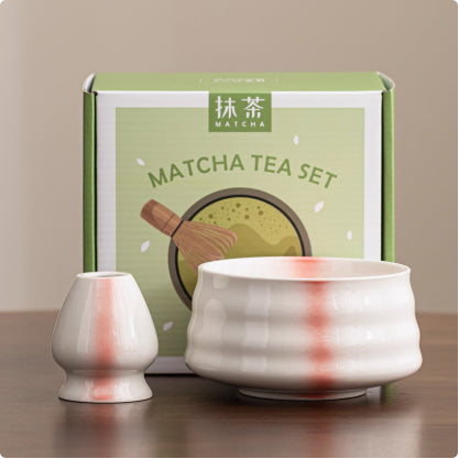 Set Completo de Té Matcha - Tazón Cerámico con Batidor y Accesorios - Image 4