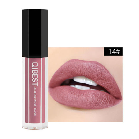Brillo Labial Hexagonal QIBEST - Acabado Espejo Profesional - Image 19