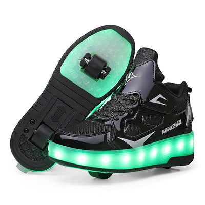 Patines con Ruedas en los Cordones para Niños - Image 17