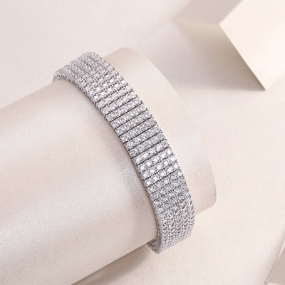 Pulsera de Plata S925 con Moissanita - Joyería Lujo Minimalista - Image 3
