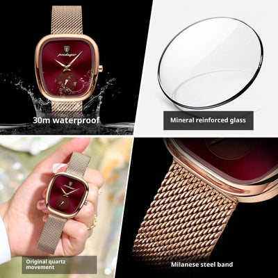 Reloj Inteligente Coreano Impermeable para Mujer - Estilo Trendy - Image 3