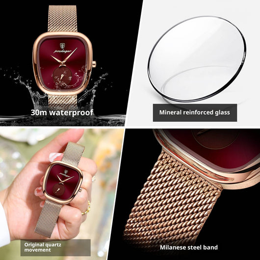 Reloj Inteligente Coreano Impermeable para Mujer - Estilo Trendy - Image 3