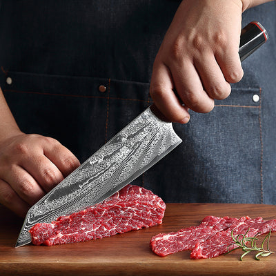 Cuchillo Japonés Damasco para Filetear - Acero Importado de Alta Precisión - Image 7