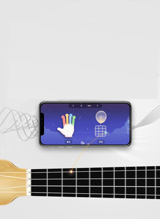 Ukelele Inteligente U1 Spruce - Kit Completo con App de Aprendizaje - Image 9