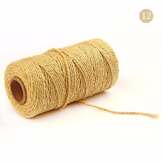 Cuerda de Algodón Tejida 2mm para Artesanías y Amarre - Image 12