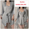 Azul cielo Outerwear Gown Belt