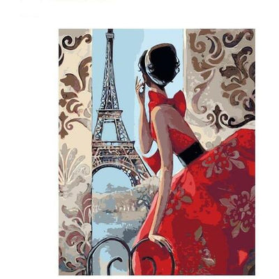 Kit de Pintura por Números - Mi Vestido