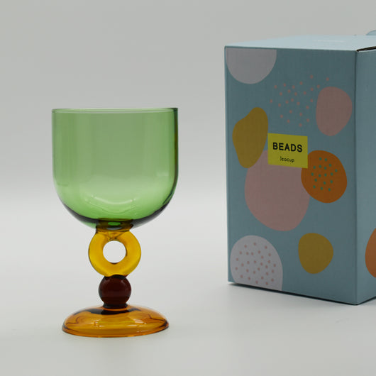 Copas de Vidrio Borosilicato Retro con Diseño de Vitral - Juego de Varias Piezas - Image 5