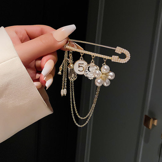 Broche de Perla para Mujer - Accesorio Elegante para Ropa - Image 10