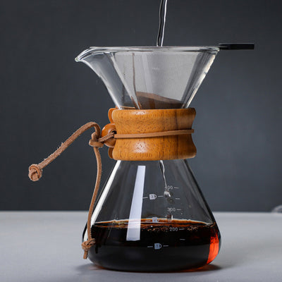Cafetera de Vidrio Borosilicato para Preparar Café a Mano - Image 12