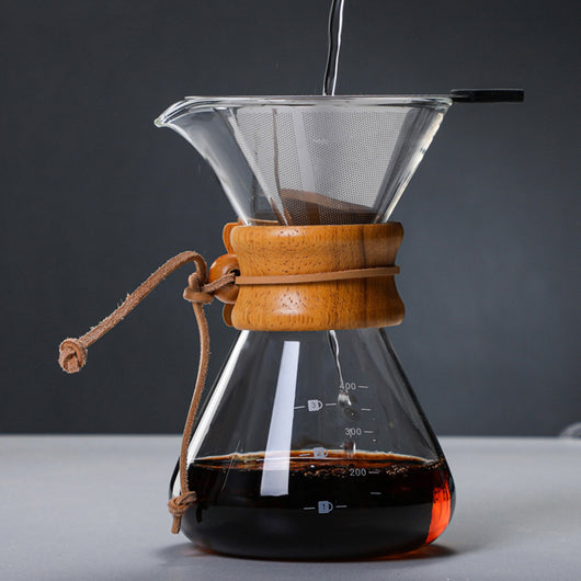 Cafetera de Vidrio Borosilicato para Preparar Café a Mano - Image 12