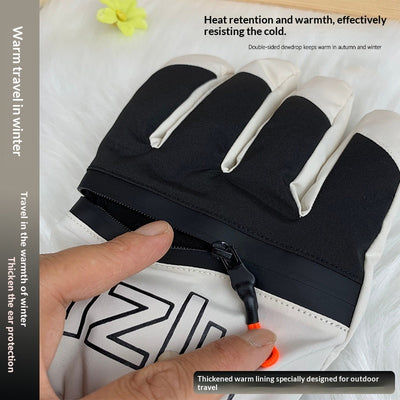 Guantes Térmicos para Esquí Hombre - Pantalla Táctil, Impermeables y Cortavientos - Image 2